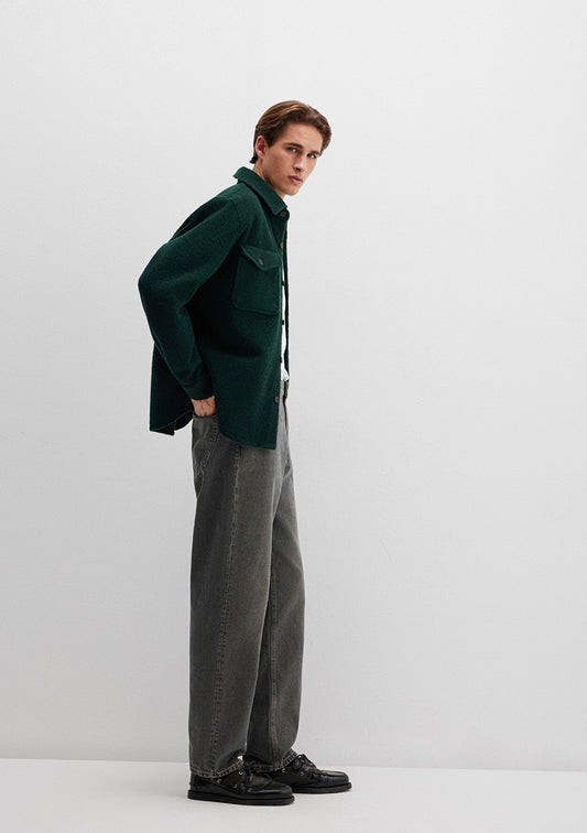 Toronto Mossy Brown Street Denim Jean Pants