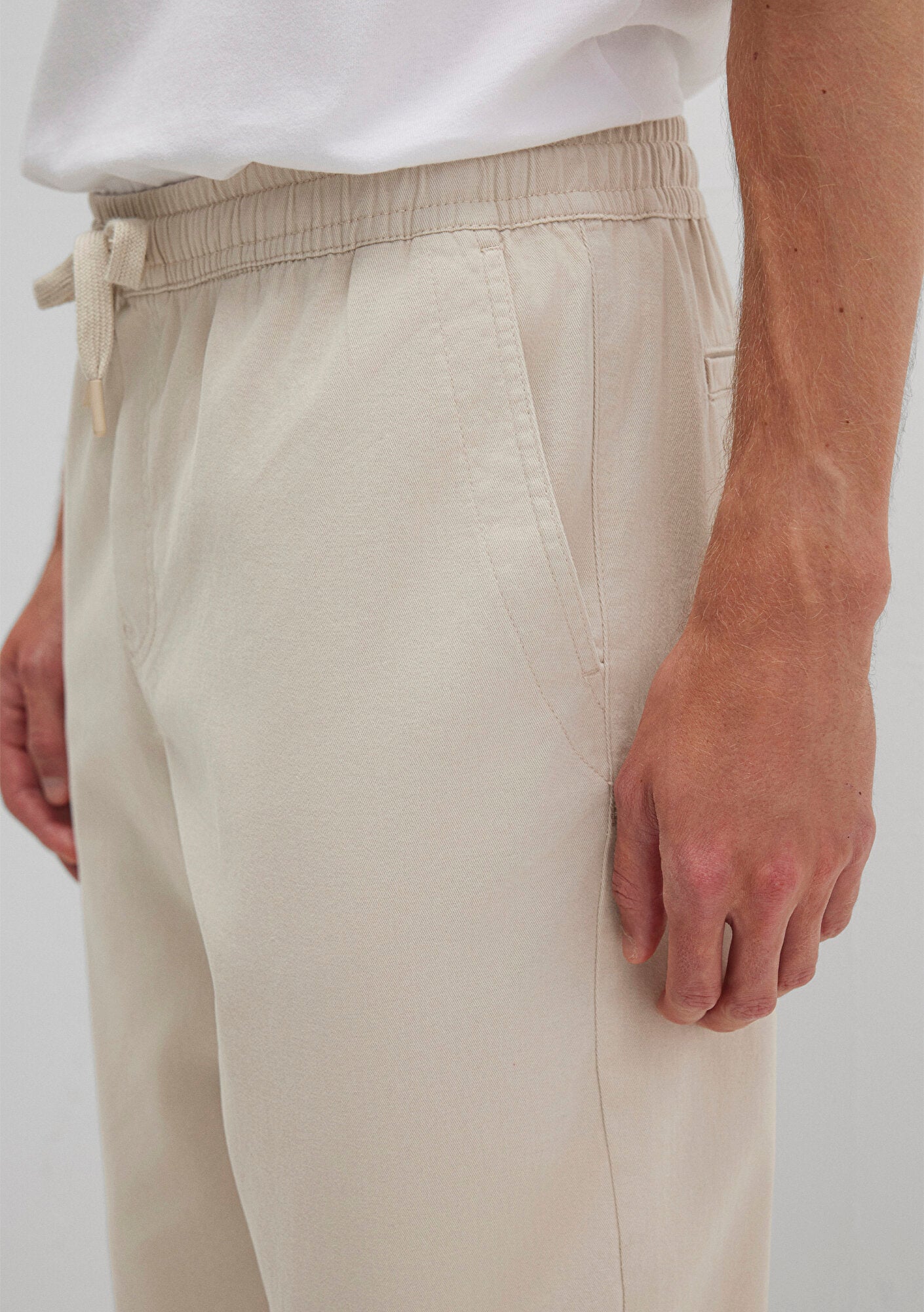 Beige Trousers