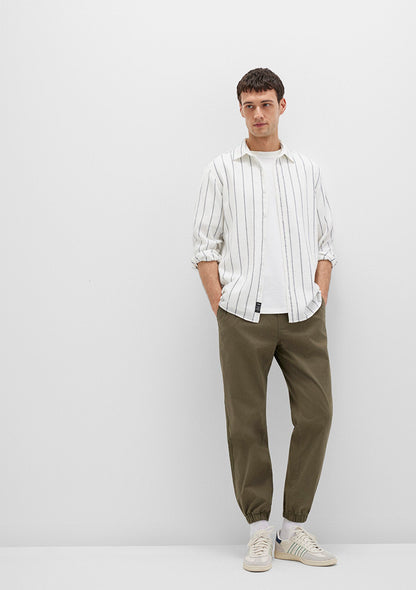Khaki Joger Trousers
