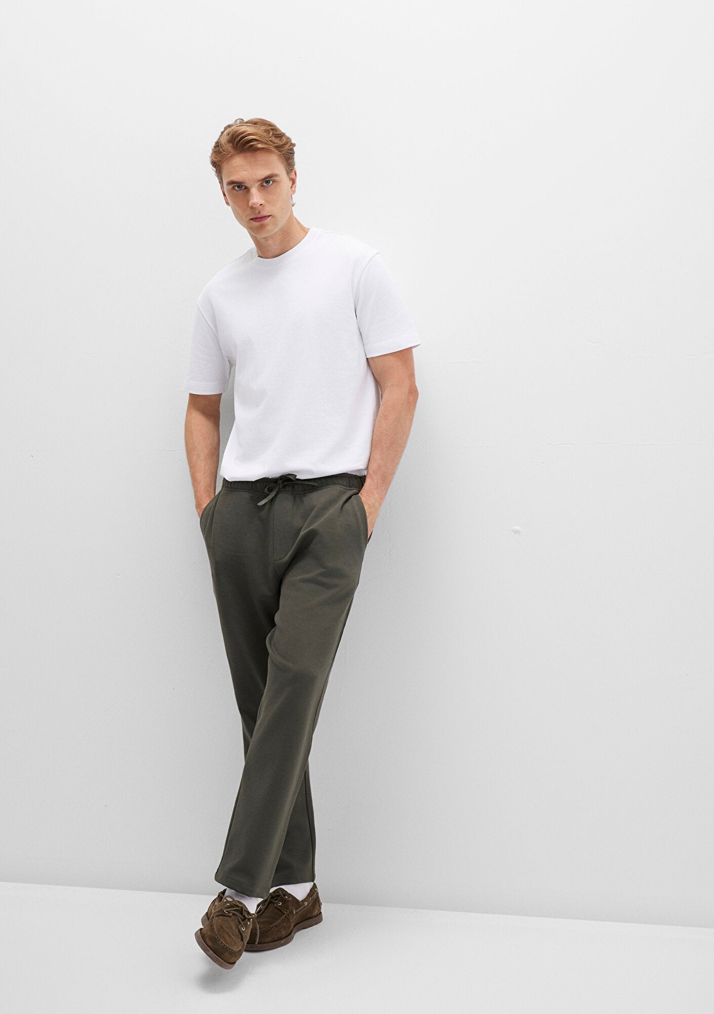 Green Jersey Trousers