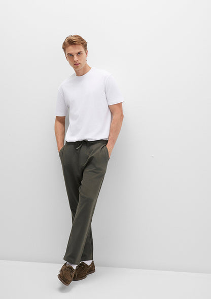 Green Jersey Trousers