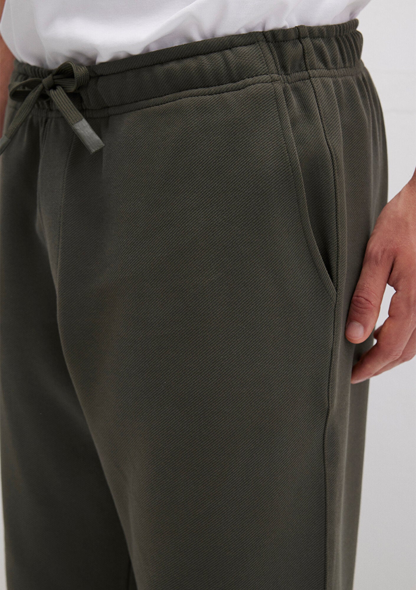 Green Jersey Trousers