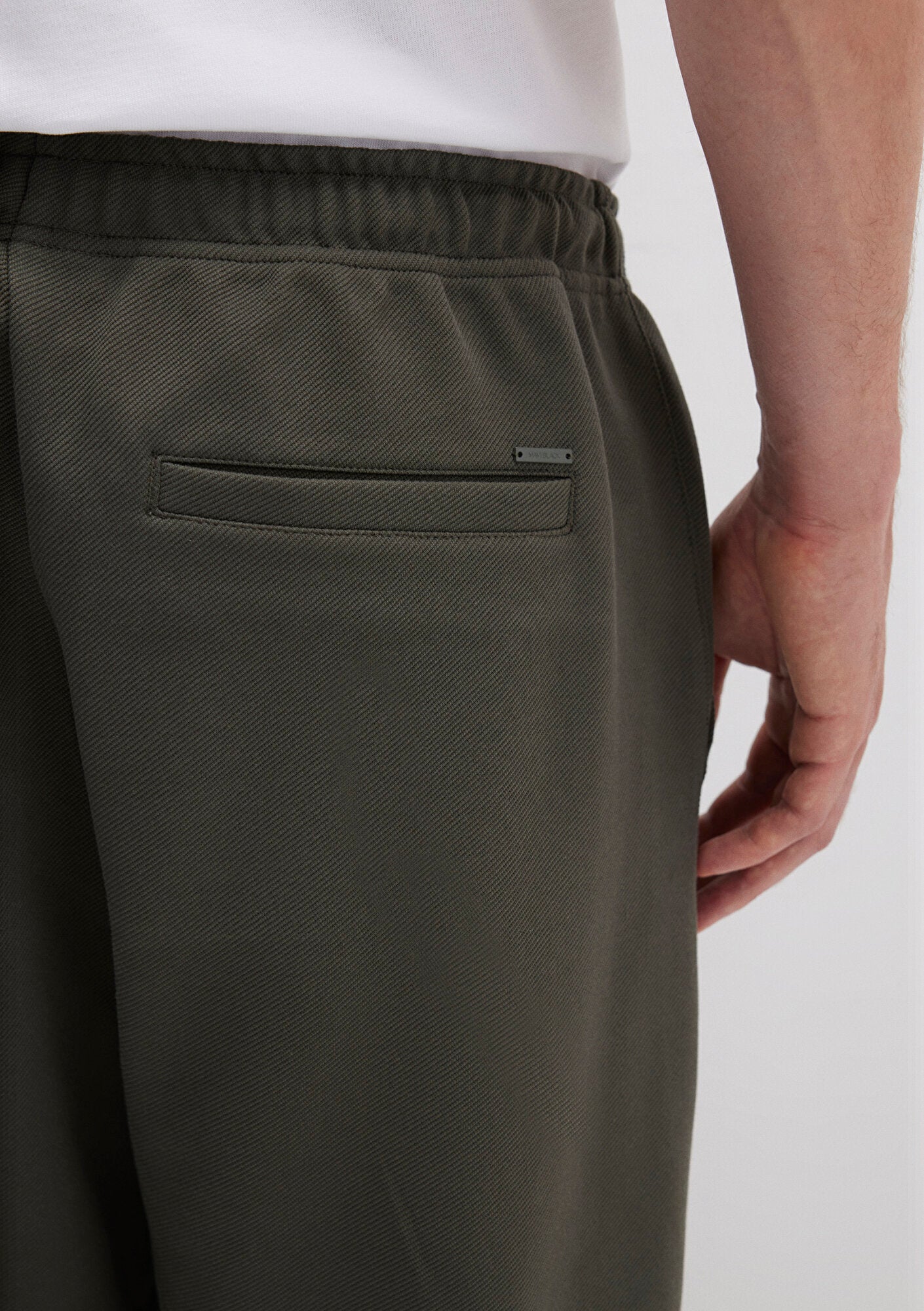 Green Jersey Trousers