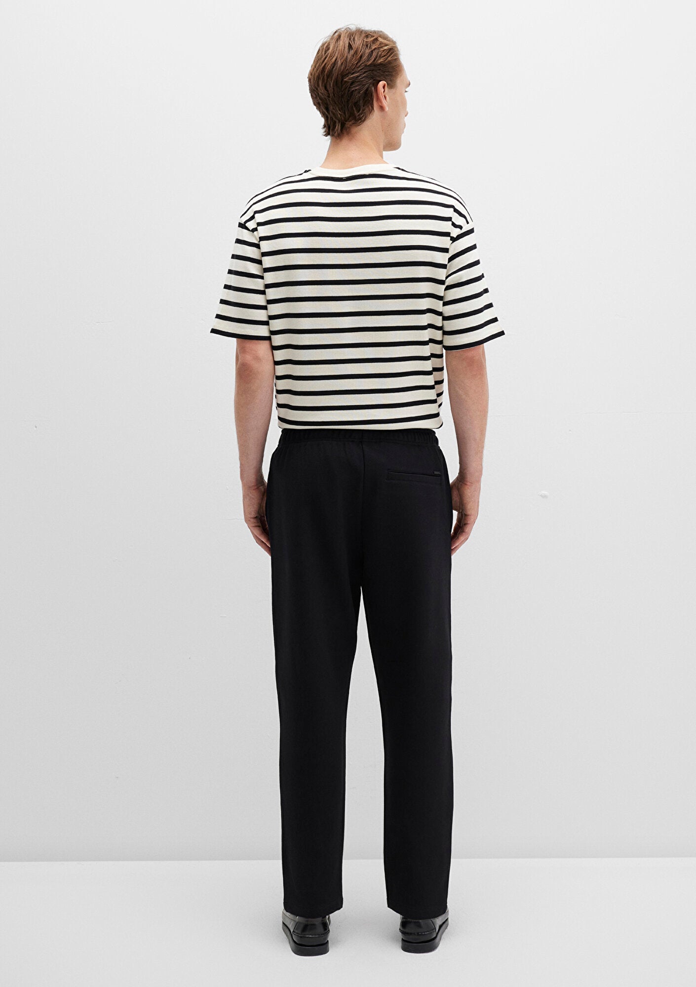 Black Jersey Trousers