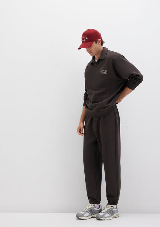 Brown Jogger Sweatpants