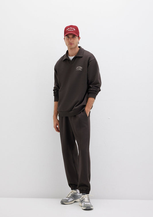 Brown Jogger Sweatpants