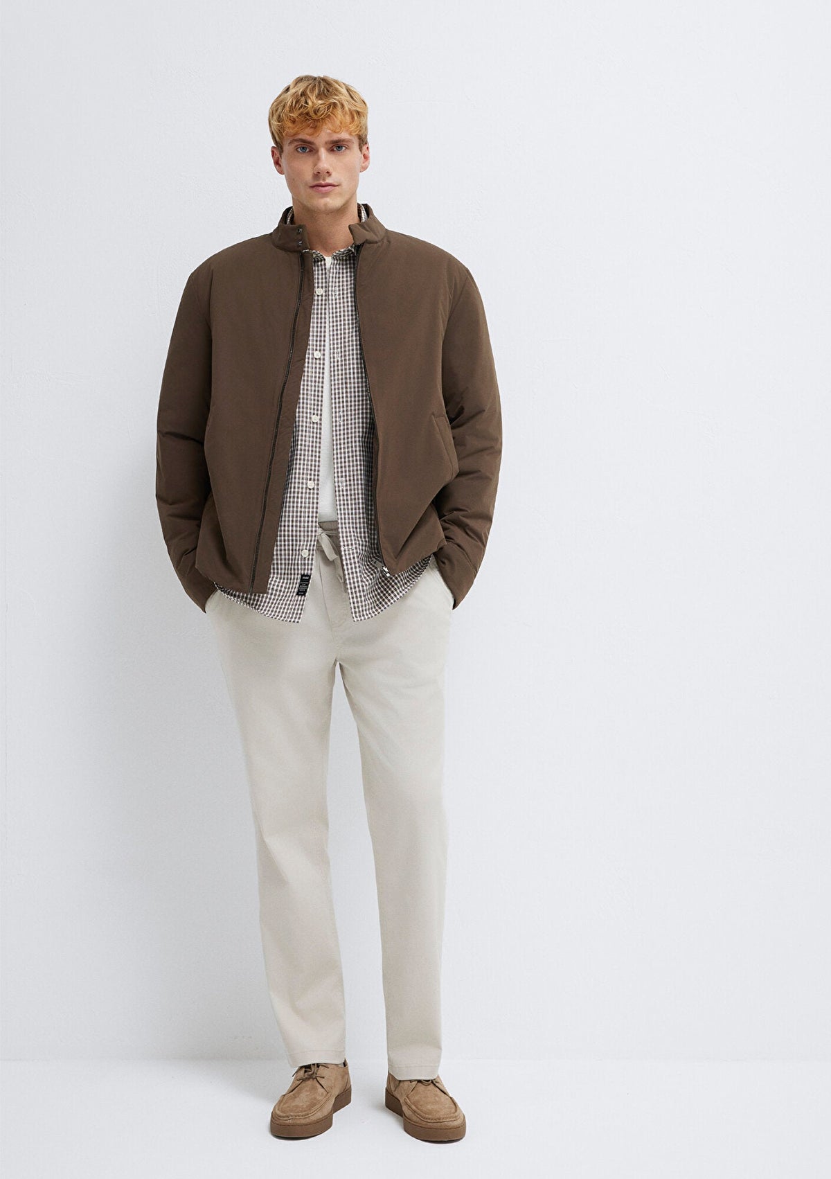 Beige Sweatpants