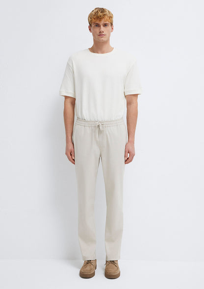 Beige Sweatpants