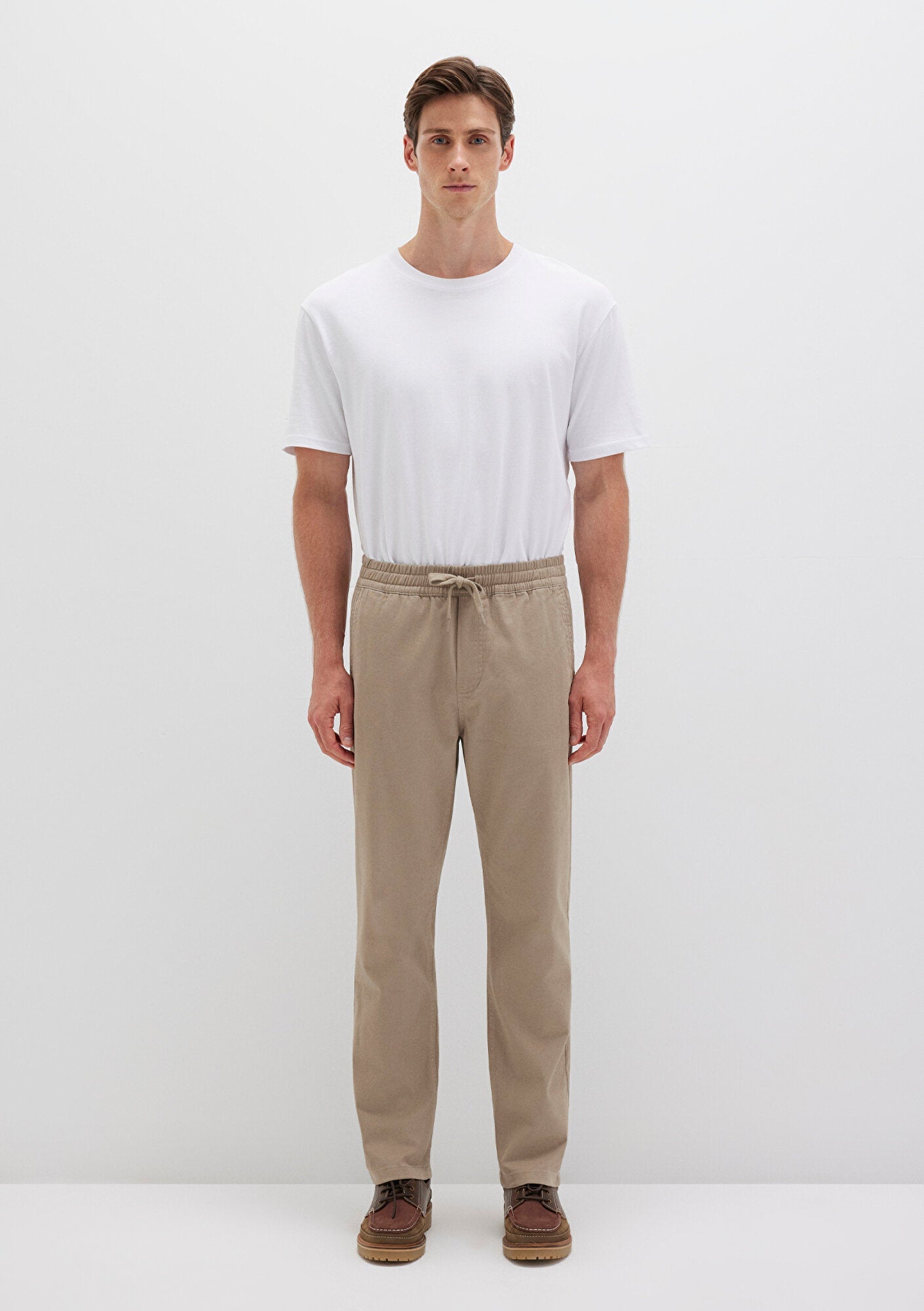 Beige Trousers
