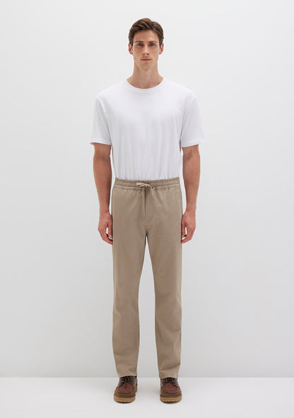 Beige Trousers