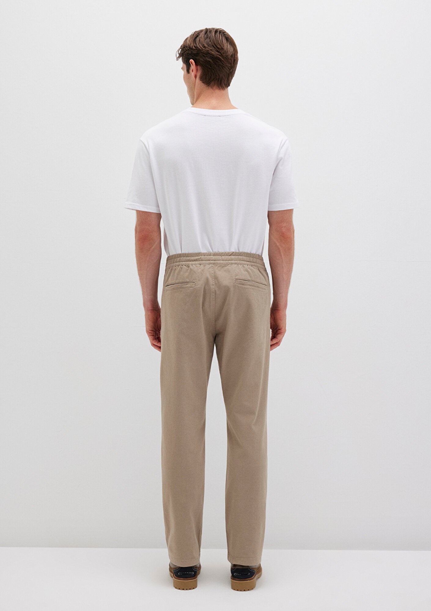 Beige Trousers