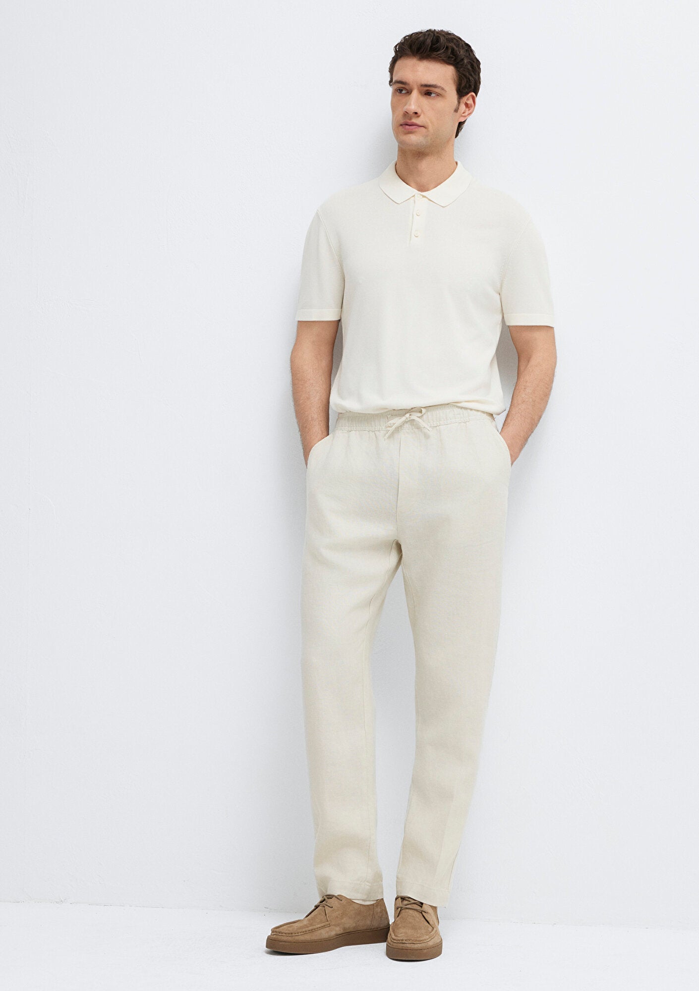 Beige Pants