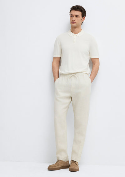 Beige Pants