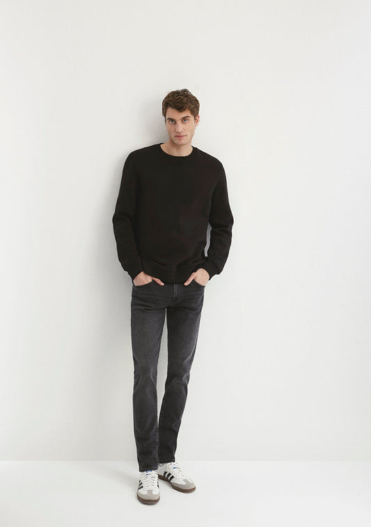 Kvnç Smoke 90s Urban Black Jean Pants