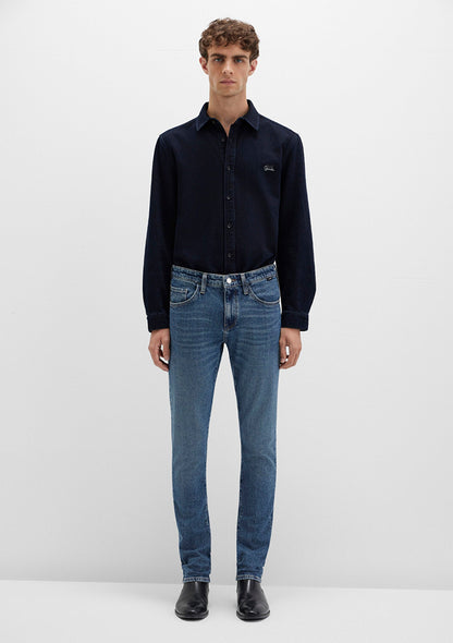 Kvnç Foggy Blue Mavi Black Jean Pants