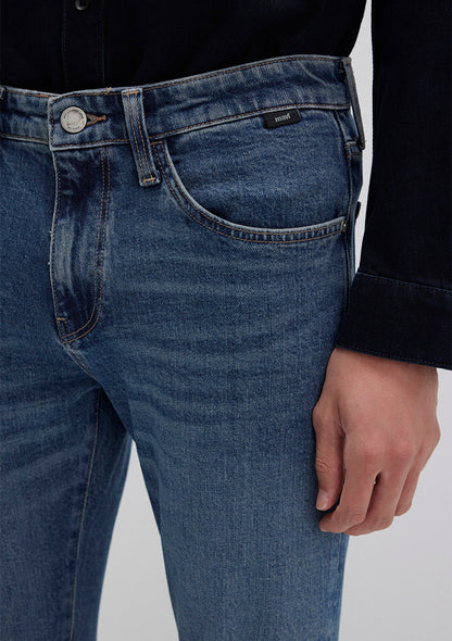 Kvnç Foggy Blue Mavi Black Jean Pants