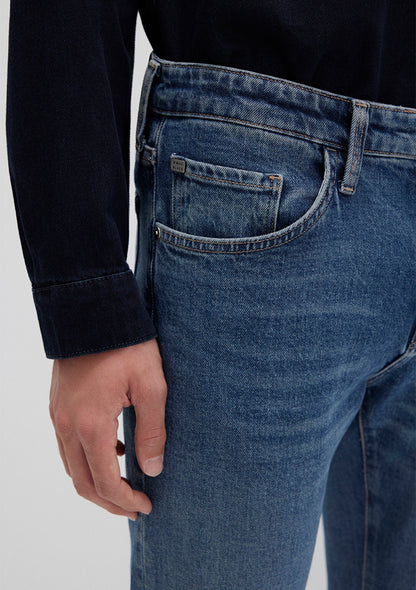 Kvnç Foggy Blue Mavi Black Jean Pants