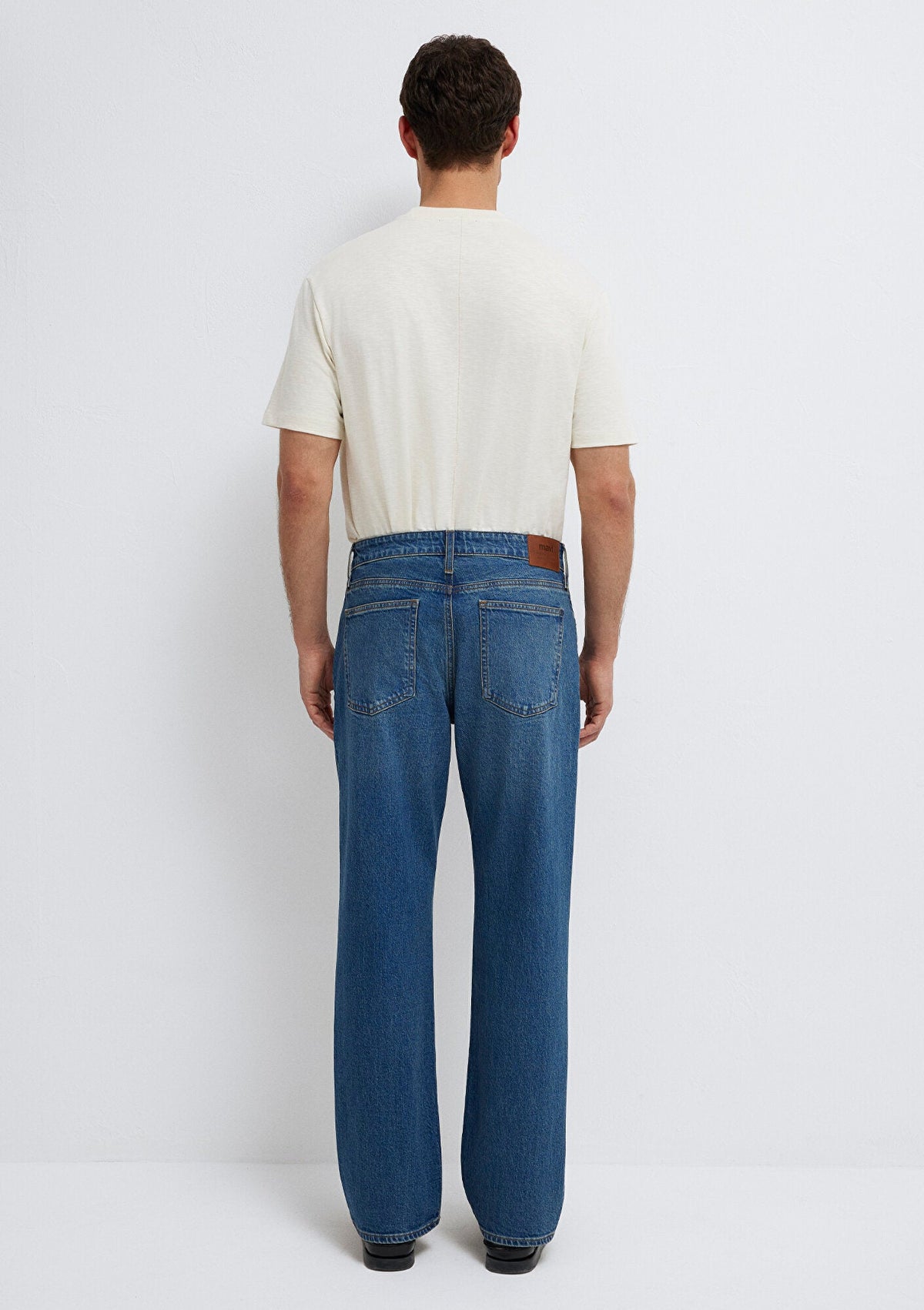 Marlon Dusty Indigo Classic Denim Jean Pants