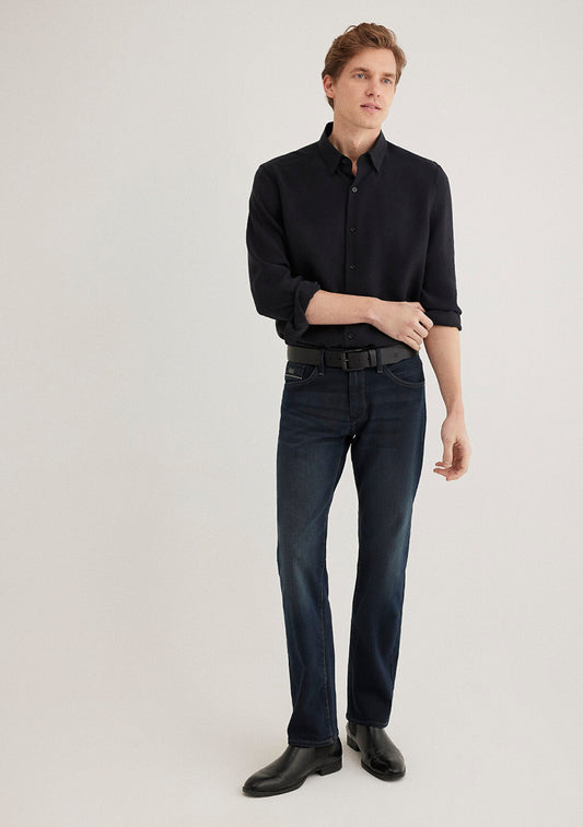 Hunter Shaded Ink Mavi Jet Black Jean Pants