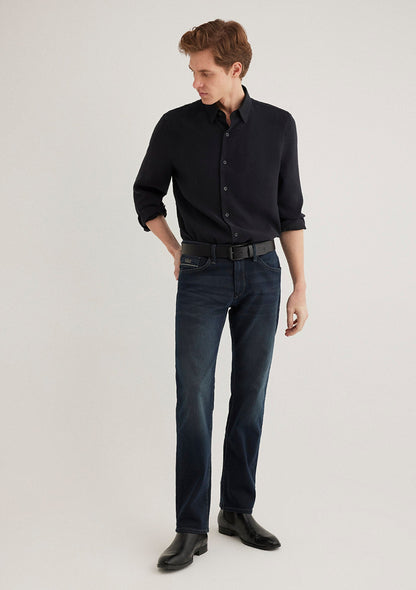 Hunter Shaded Ink Mavi Jet Black Jean Pants