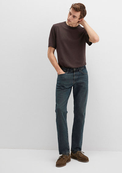 Hunter Dark Brown Shaded Mavi Black Jean Pants