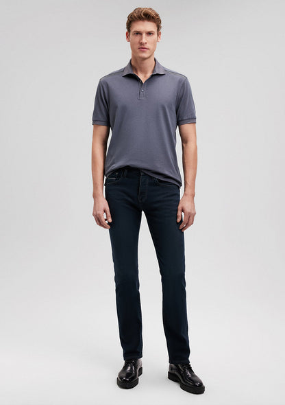 Pierre Deep Shaded Mavi Black Jean Pants