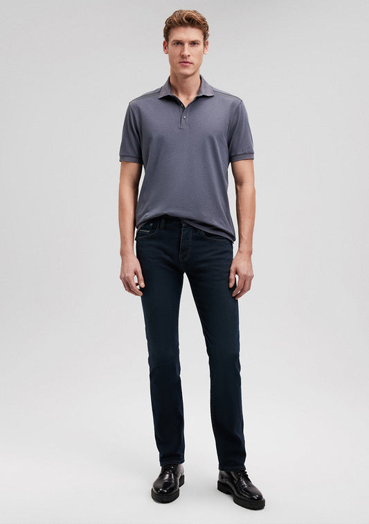 Pierre Deep Shaded Mavi Black Jean Pants