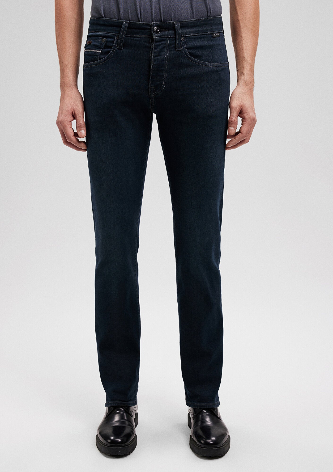 Pierre Deep Shaded Mavi Black Jean Pants