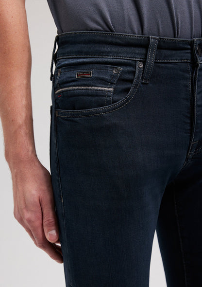Pierre Deep Shaded Mavi Black Jean Pants