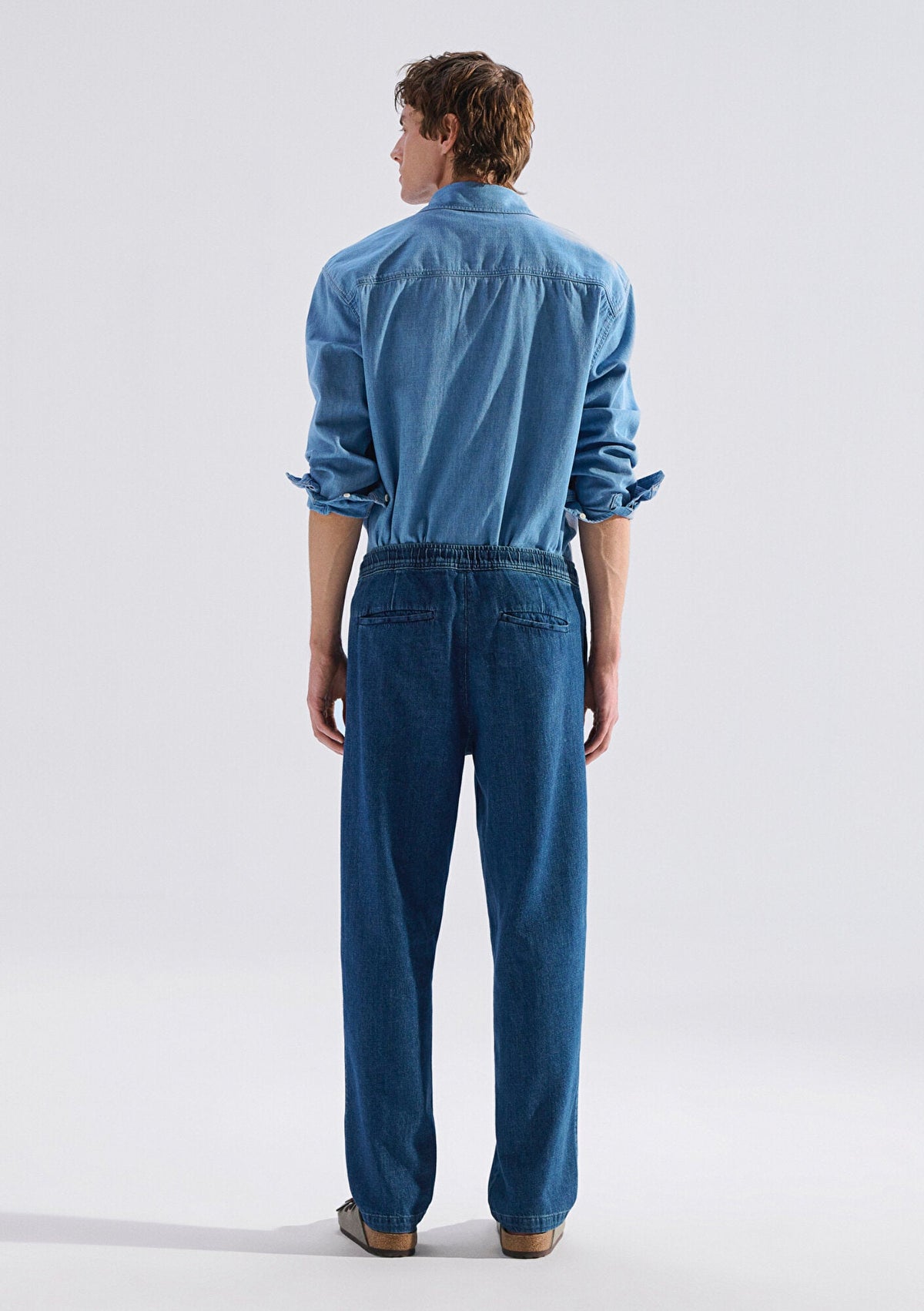Andros Indigo Edition Linen Jean Pants