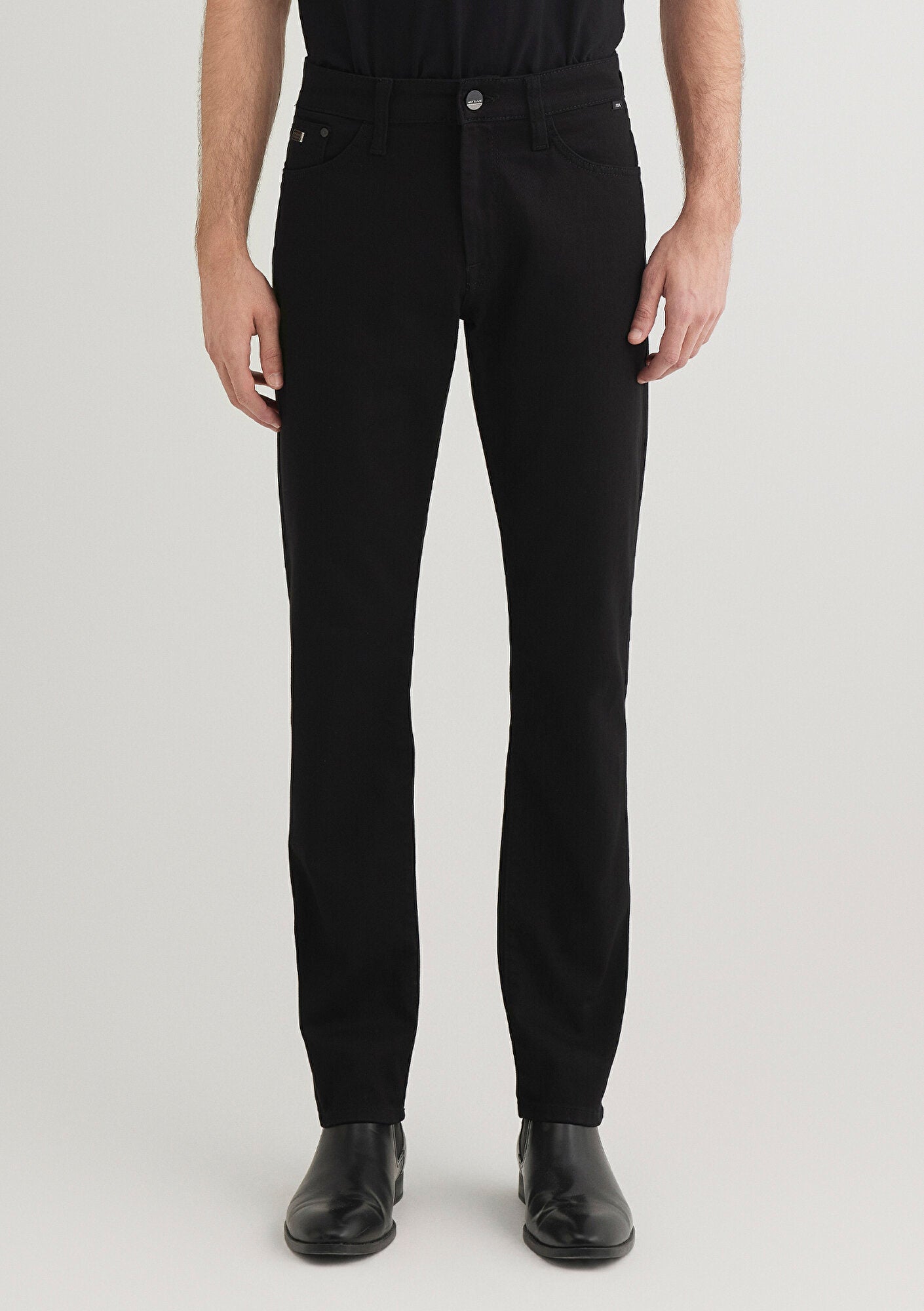 Marcus Black Mavi Black Jean Pants