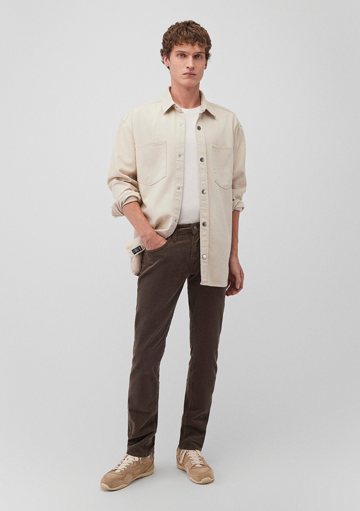 Marcus Major Brown Corduroy Pants