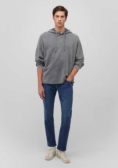 Marcus Dark Brushed Sporty Jean Pants