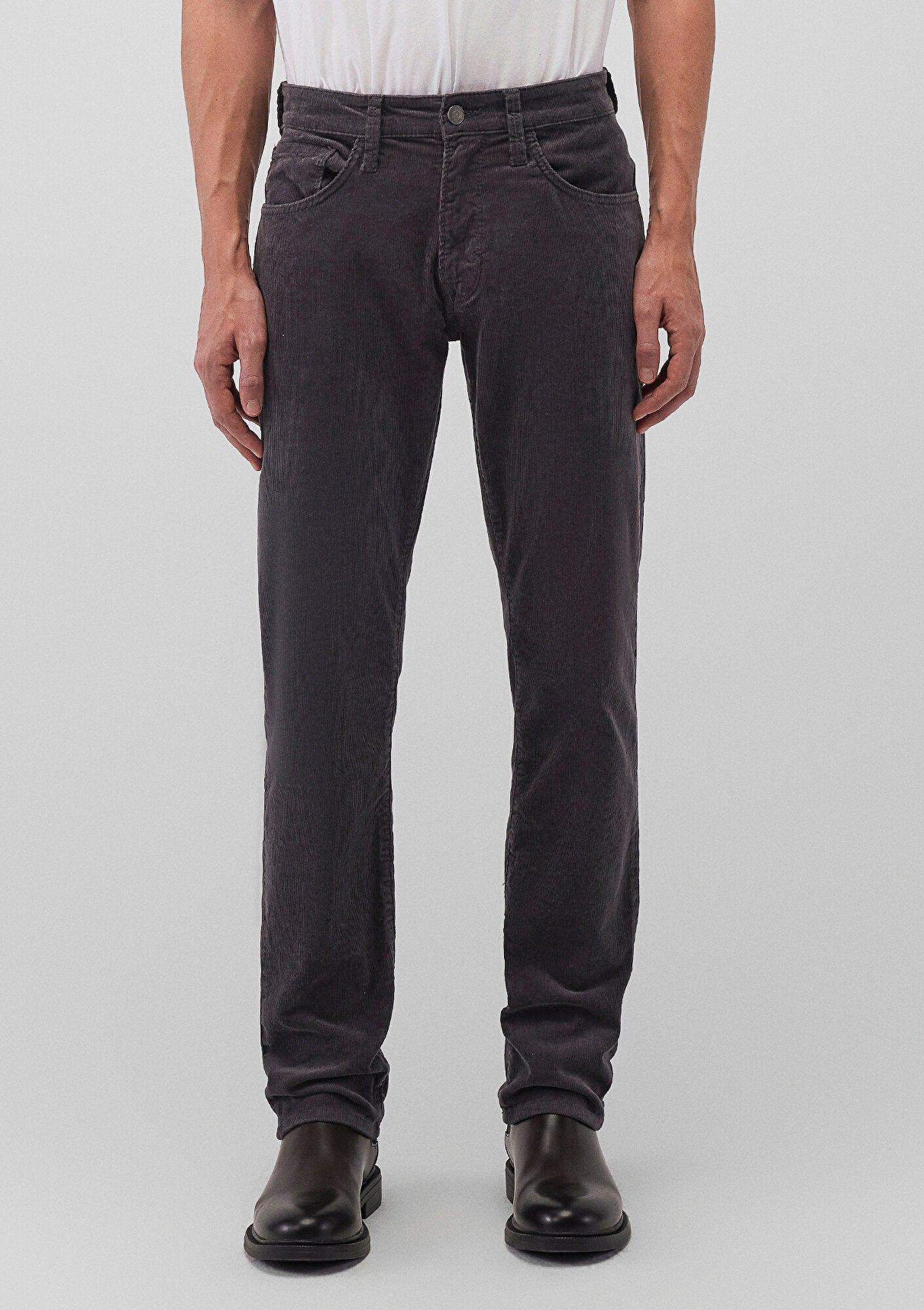 Marcus Forged Iron Corduroy Pants