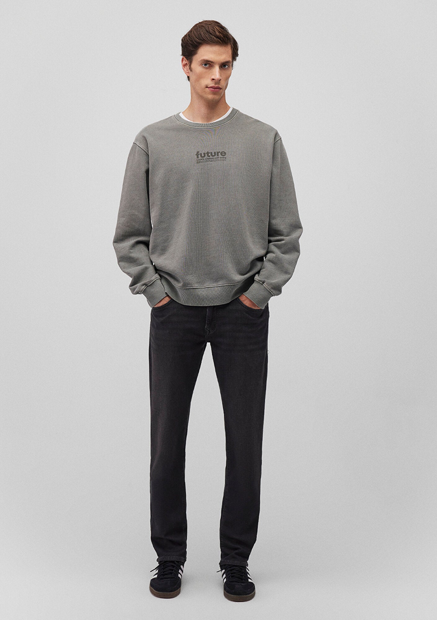 Marcus Vintage Smoke Sporty Jean Pants