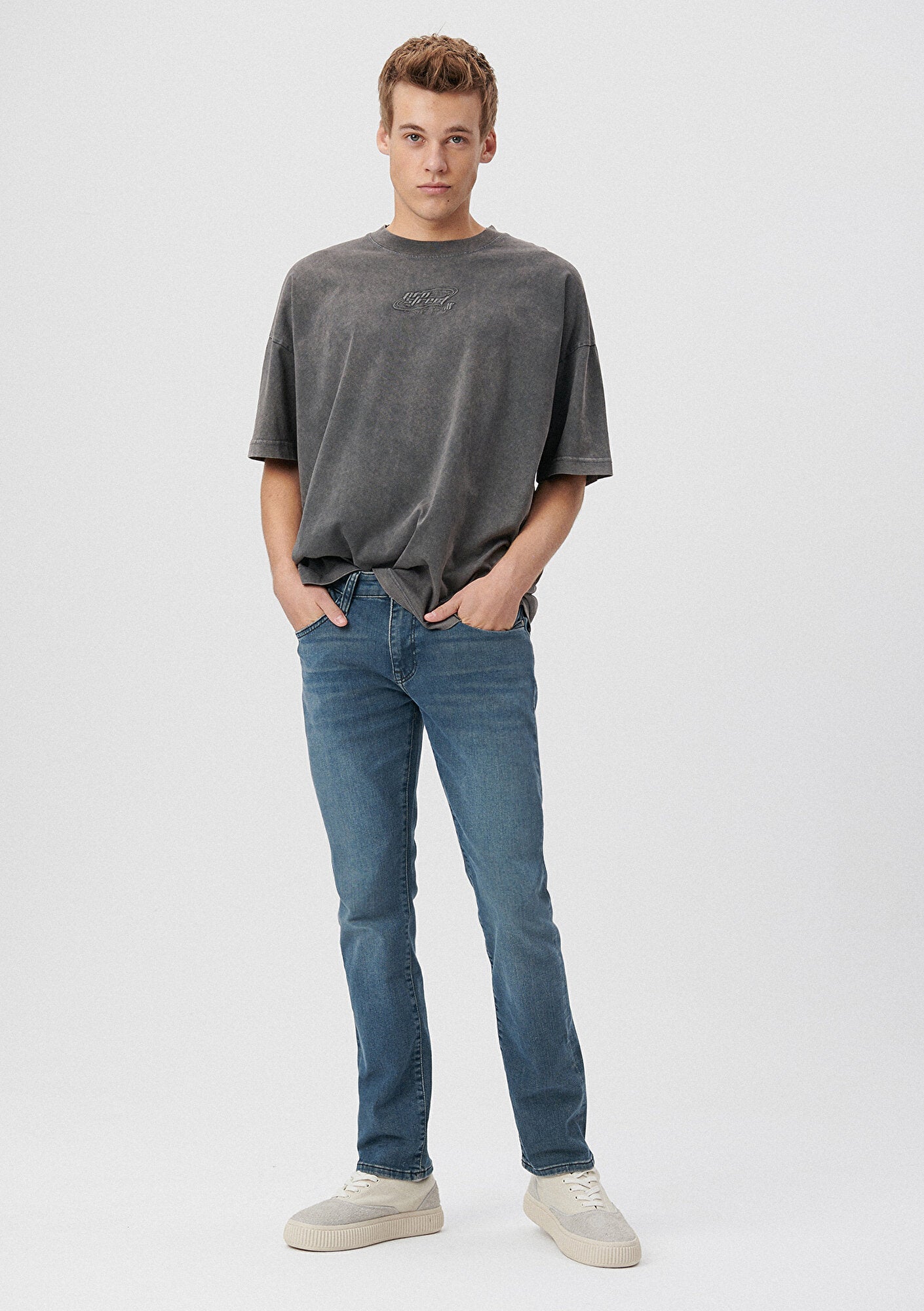 Marcus Dark Mystic Blue Mavi Pro Jean Pants