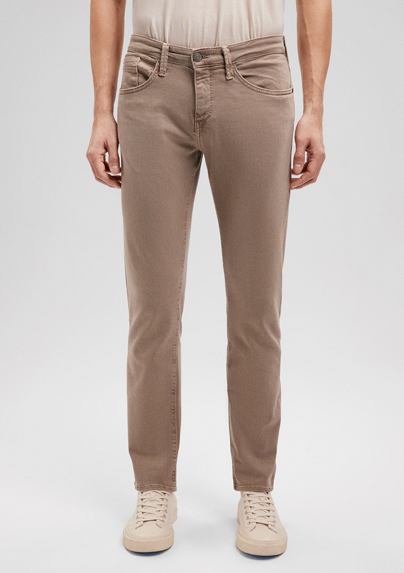 Marcus Weathered Teak Comfort Gabardine Pants