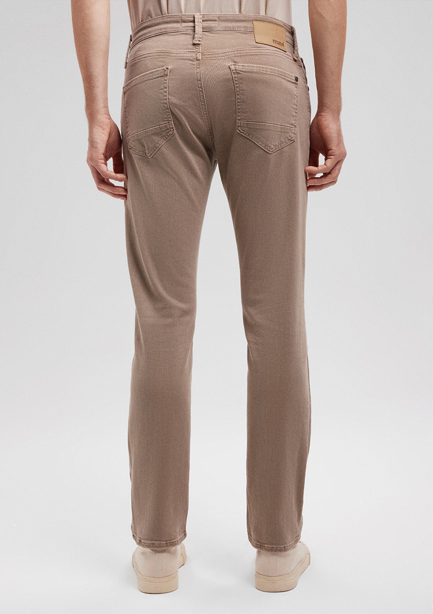 Marcus Weathered Teak Comfort Gabardine Pants