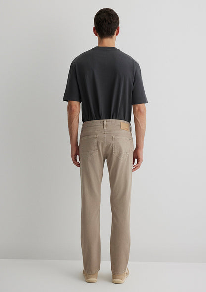 Marcus Comfort Beige Gabardine Pants