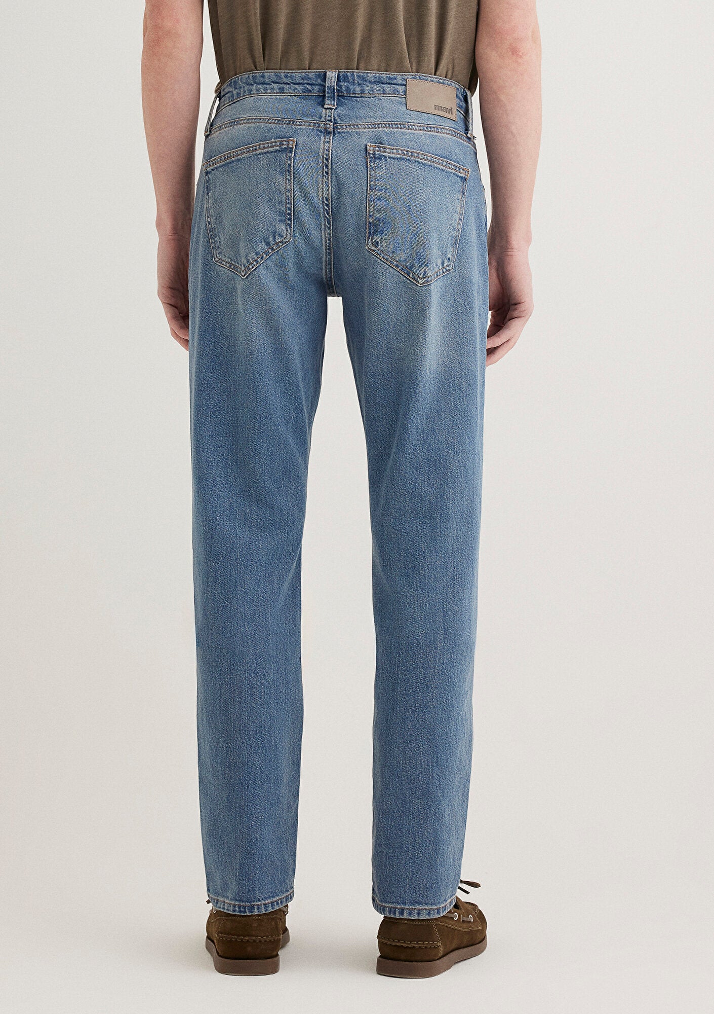 Marcus Mid Sky Blue 90s Strech Jean Pants