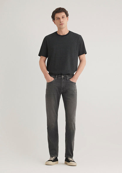 Marcus Smoke Brushed Jean Pants