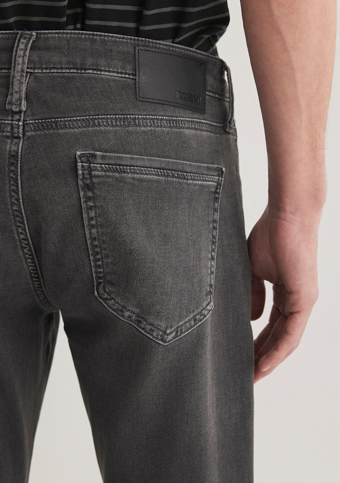 Marcus Smoke Brushed Jean Pants