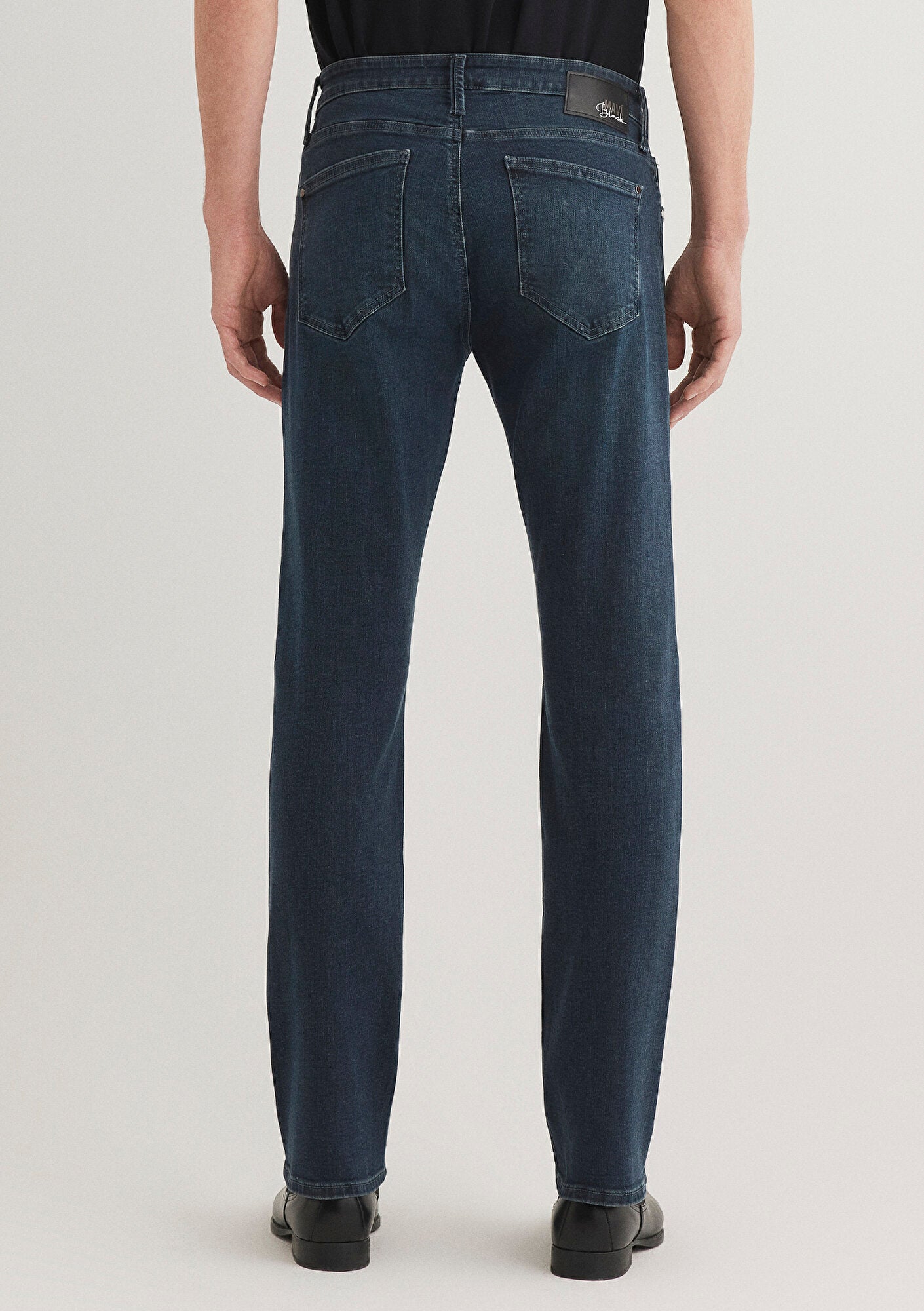 Marcus Dark Shaded Lux Black Jean Pants