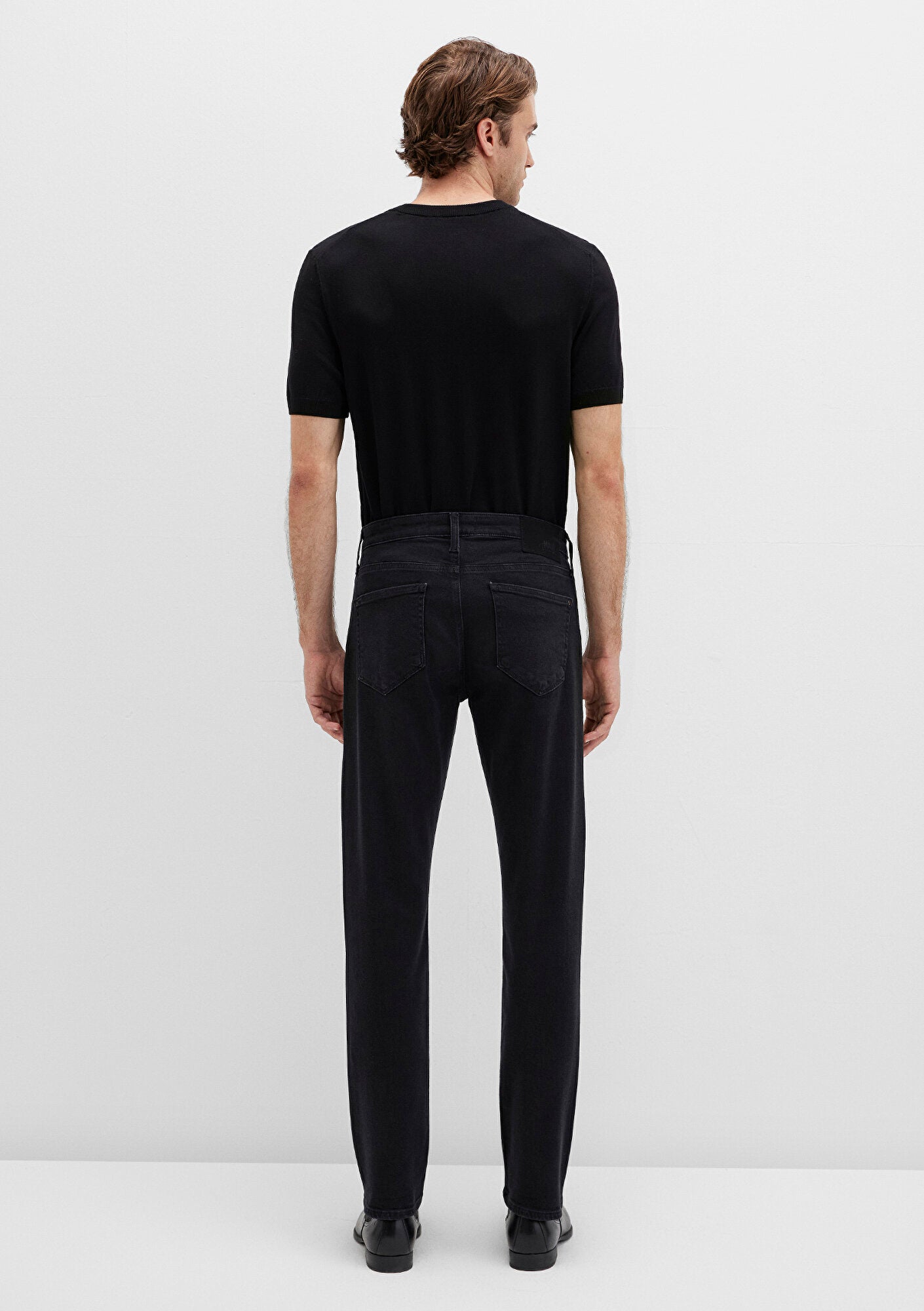 Marcus Deep Smoke Lux Black Jean Pants
