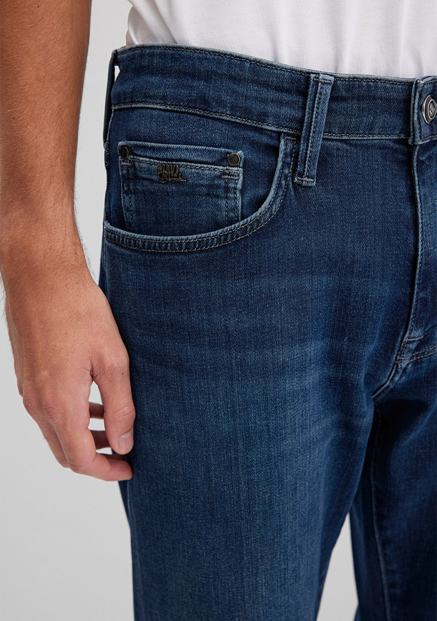 Marcus Foggy Midnight Lux Black Jean Pants