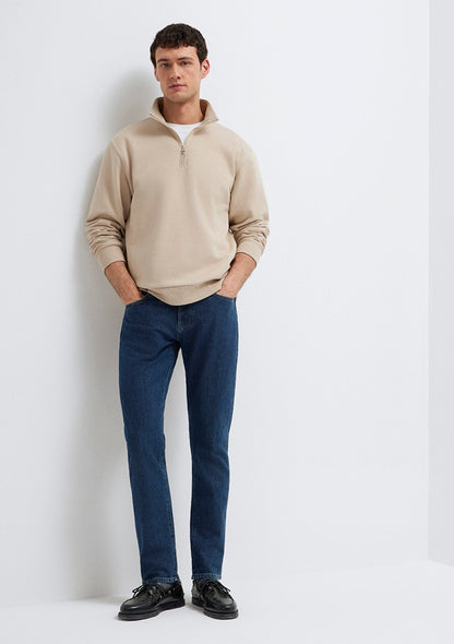 Marcus Used Dark Indigo Classic Jean Pants