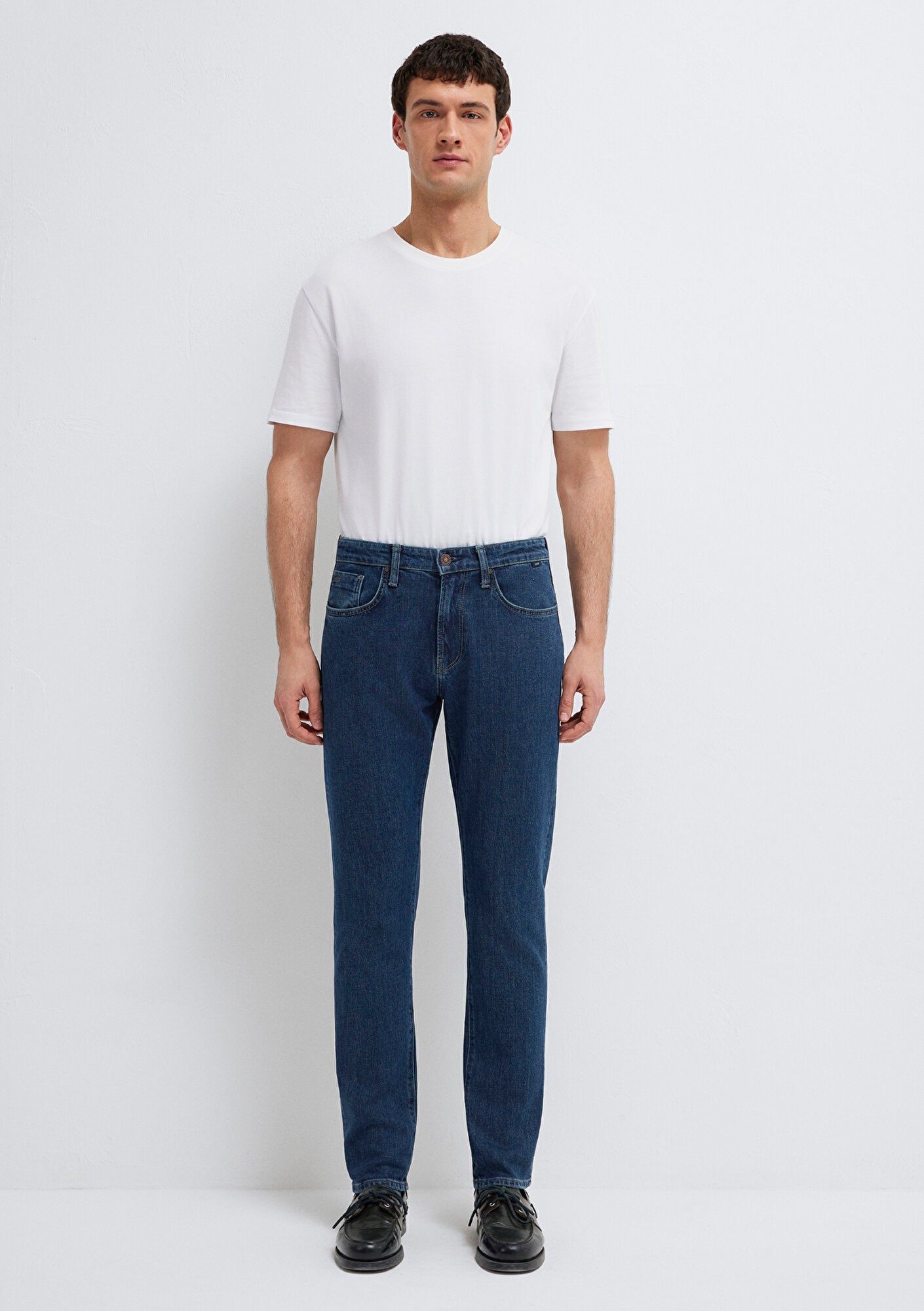 Marcus Used Dark Indigo Classic Jean Pants