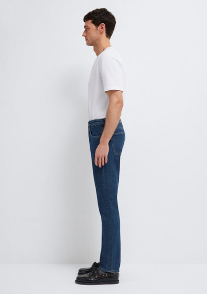 Marcus Used Dark Indigo Classic Jean Pants