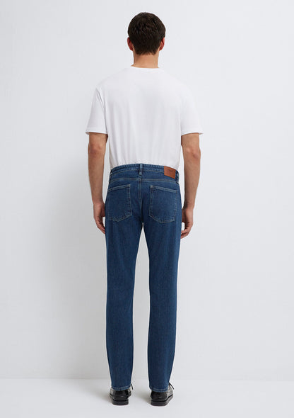 Marcus Used Dark Indigo Classic Jean Pants