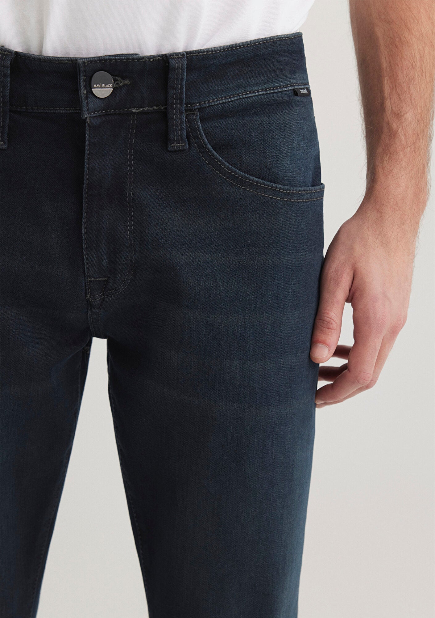 Martin Shaded Blue Mavi Jet Black Jean Pants